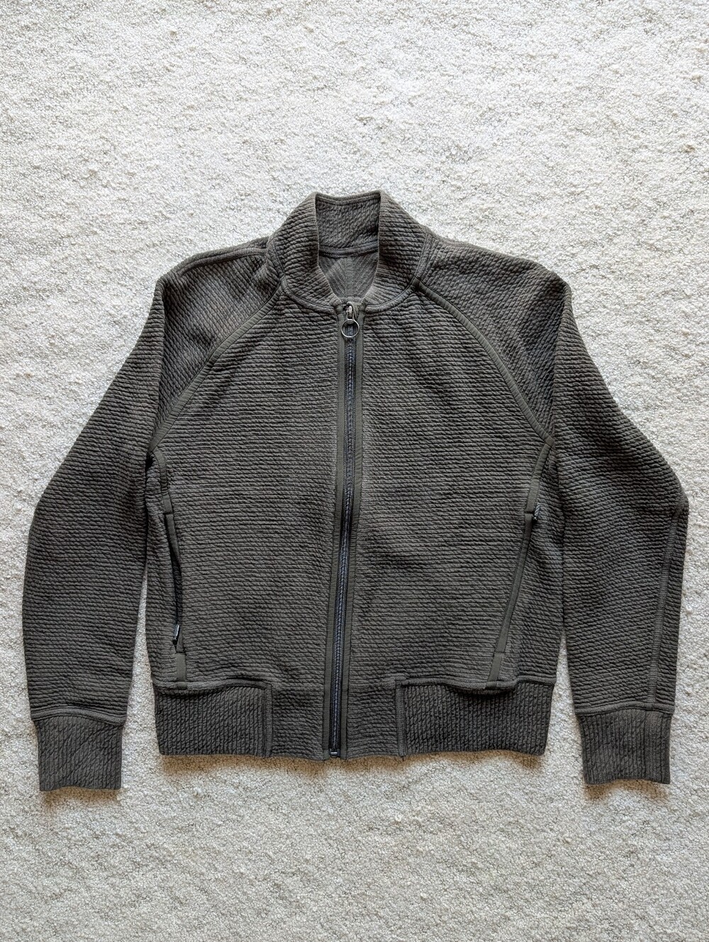 Lululemon On Repeat Bomber Olive Size 6